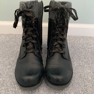 Earth Origins Leather Women’s Boots Size 8